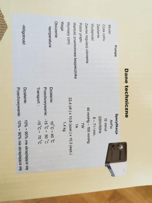 Materac przeciwodleżynowy z pompą firmy AKSON AirFlo250F