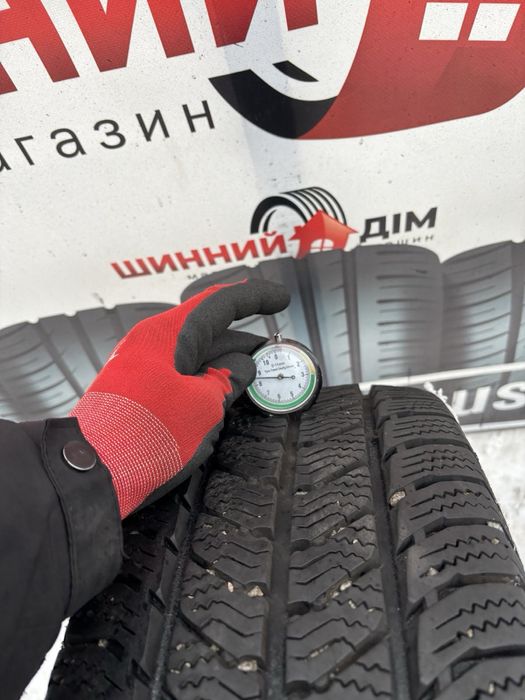 Шина 1шт 225/65 R16C Uniroyal   2024p  зима 8,5мм 225 65 16