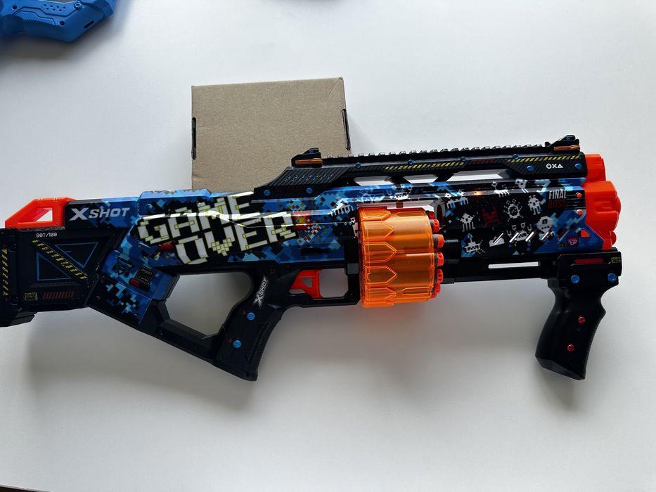 Бластер X-Shot skins last stand game over