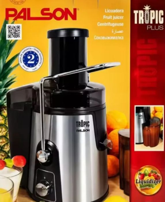 Espremedor de frutas Palson Tropic de 400 watts,
