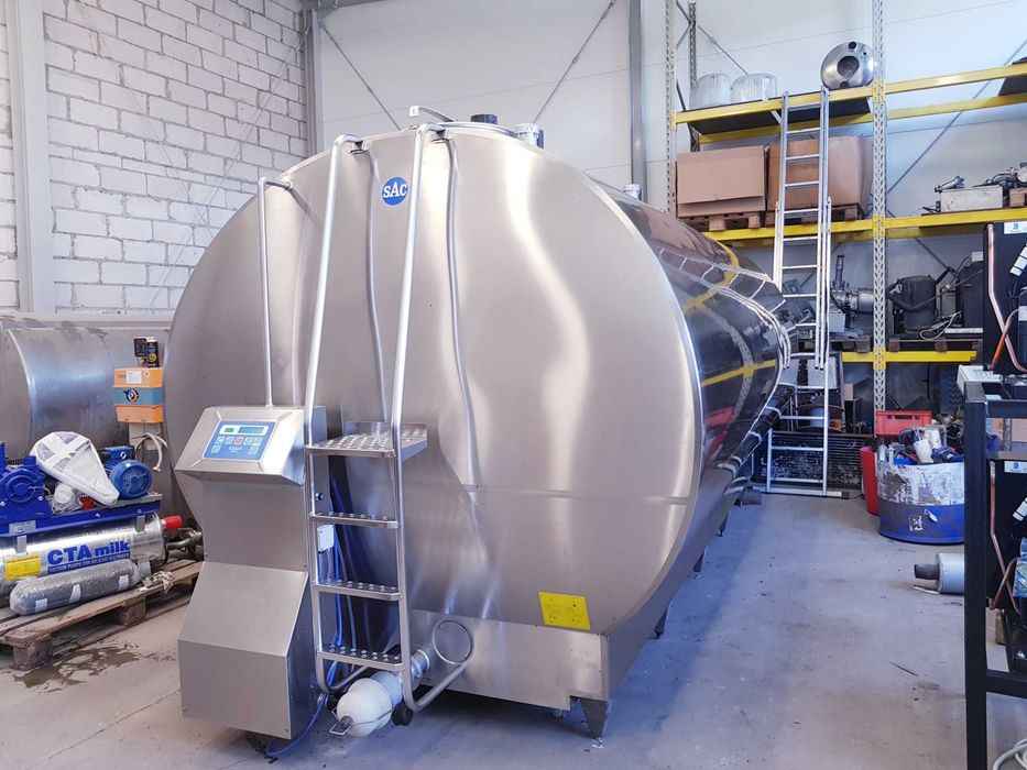 schładzalnik mleka cysterna 15000 l , chłodnia do mleka