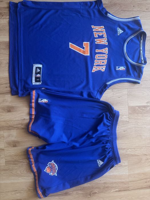 Kompletny stroj NBA NY Knicks 7 Carmelo Anthony, Adidas, L/XL