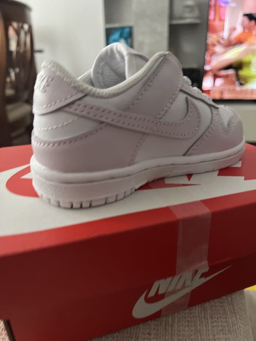 Nike bebé, branco e rosa