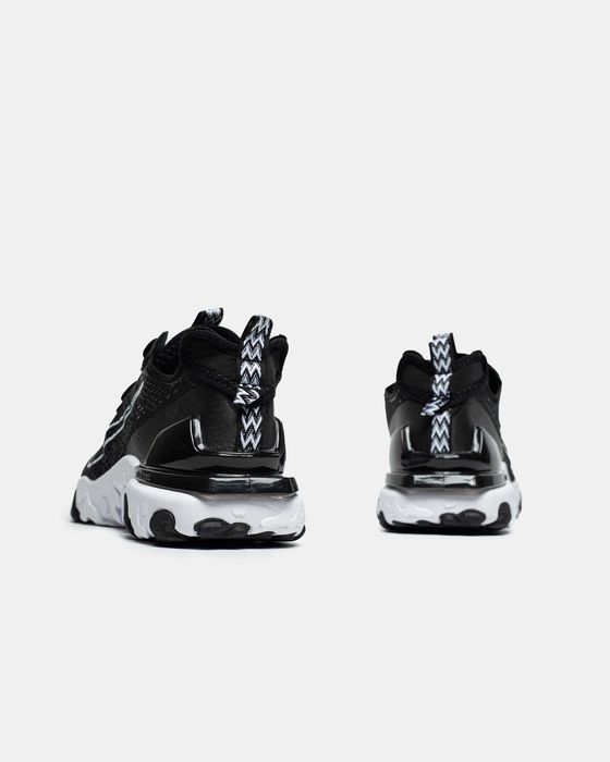 Чоловічі кросівки Nike React Vision "Black/White" v2. Розміри 40-45
