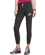 NIKE Gym Damskie Dresy Spodnie Dresowe Bawełniane S