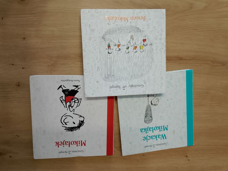 Przygody Mikołajka 3 szt.