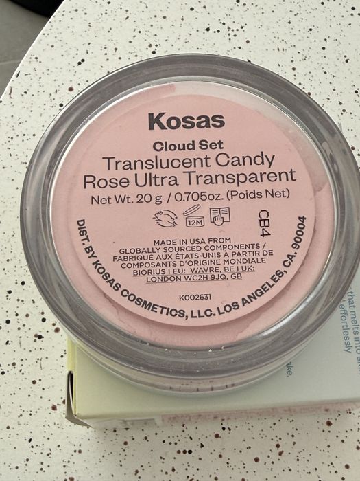 Kosas Cloud Set puder Translucent Candy