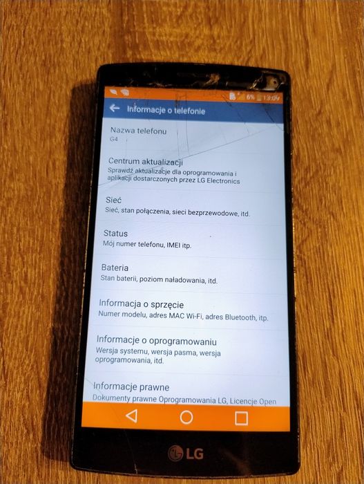 Smartfony działające 4 szt. zestaw