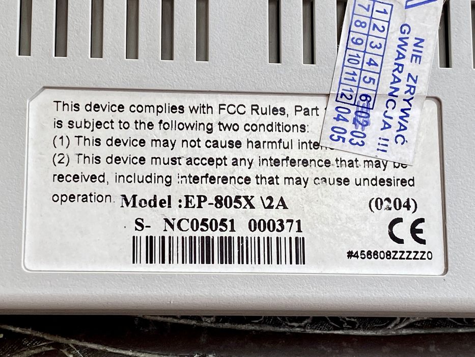 Switch sieciowy SURECOM EP-805X