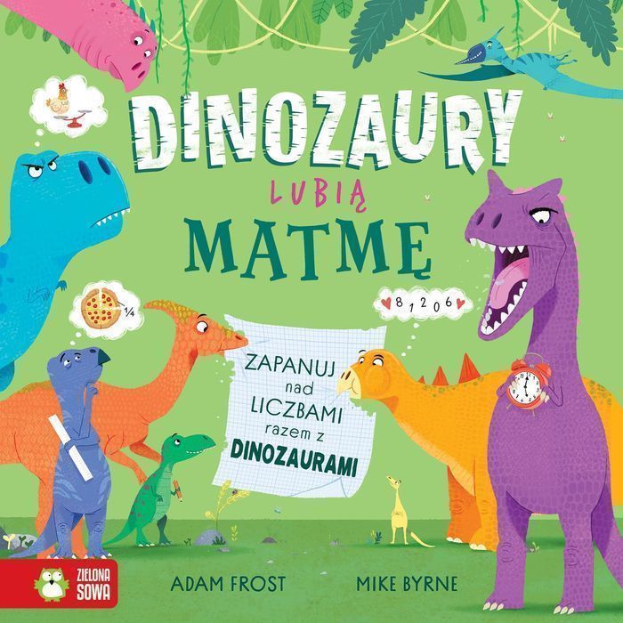 Dinozaury Lubią Matmę Zielona Sowa
