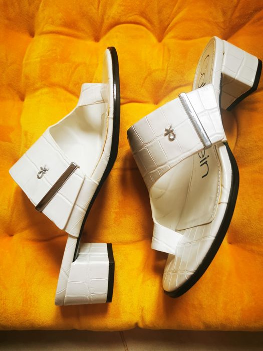 Klapki Calvin Klein  rozm 36.5 jak nowe