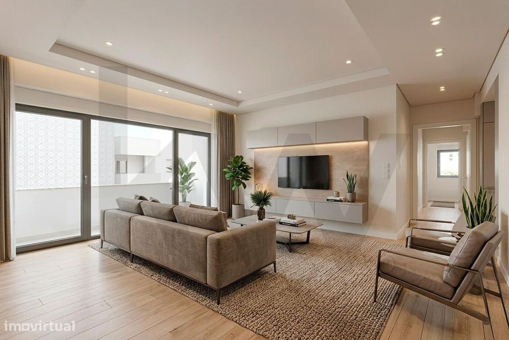 T2 Contemporâneo: Equilíbrio Perfeito entre Conforto e Praticidade — Ramada E Caneças, Lisboa