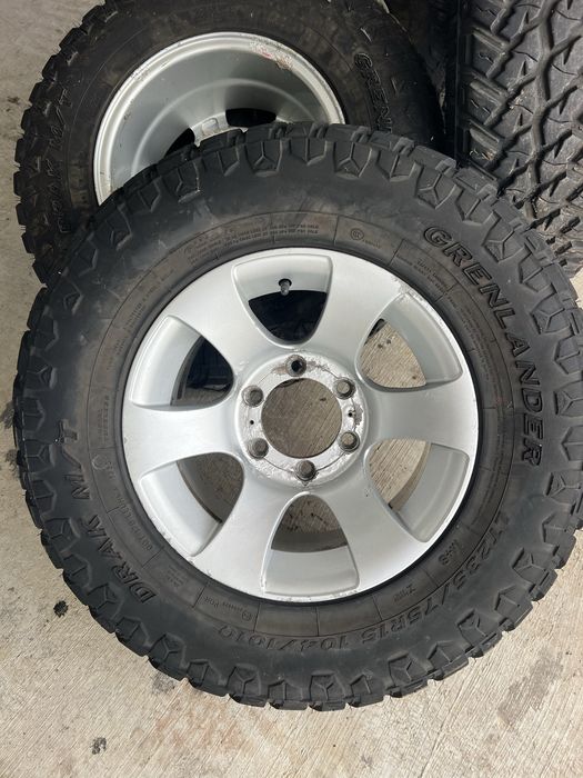 Conjunto jantes 15 Aluminio com pneus novos