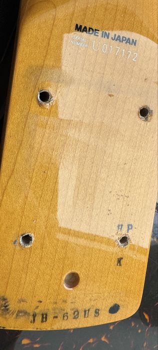 Fender Jazz Bass JB-62 US, MiJ 2006