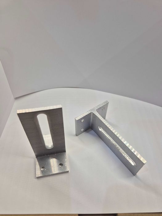 Алюмінієвий Кронштейн - Т подібний 5 мм 95*58 для кріплення панелей