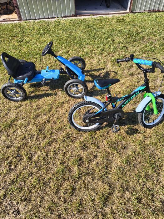 Gokart na pedały dla chłopca 4-7 lat