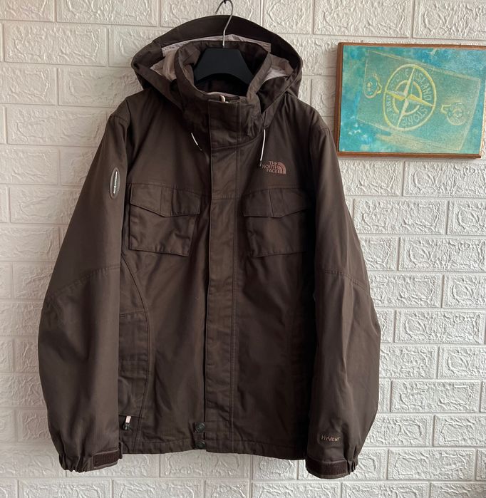 Гірськолижна куртка The North Face HyVent жіноча зимова система Recco