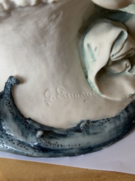 Porcelanowa figurka letni spacer Giuseppe Armaniego