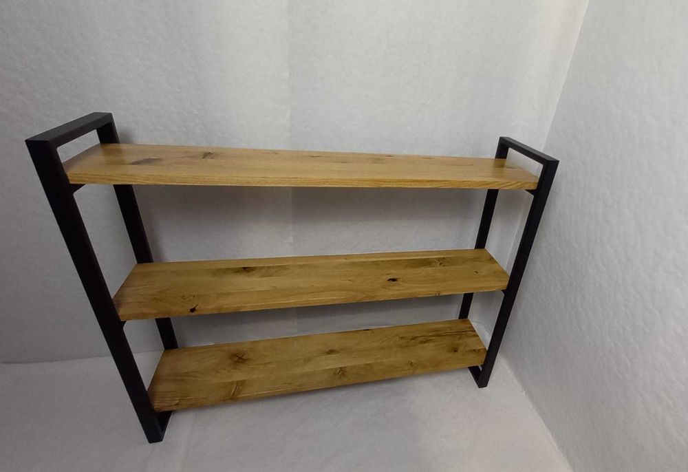 Regał loft industrialny dąb