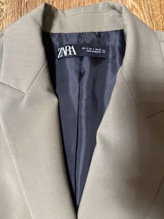 Піджак zara хакі, розмір s-m