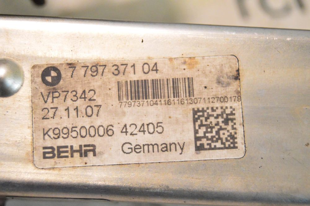 RADIADOR VALVULA EGR GASES BEHR BMW 779737104 7797371 K9950006 42405