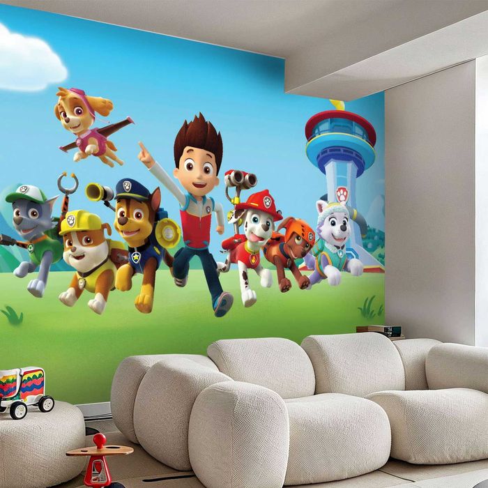 ШПАЛЕРИ дитячі для хлопця. Майнкрафт, Супергерої, Спайдермен, Маквін.