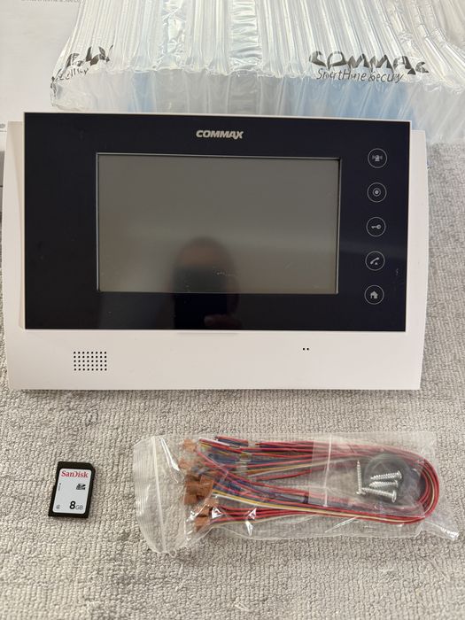 COMMAX Wideodomofon Monitor Kolorowy CDV-70UX  BLUE 7”  S.D  CCTV  Promocja 199  zł