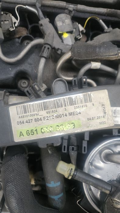 Motor mercedes E300 cdi 651924
