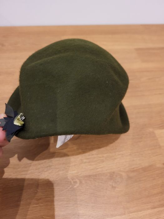 Chapéu de menina tamanho 52 lã
