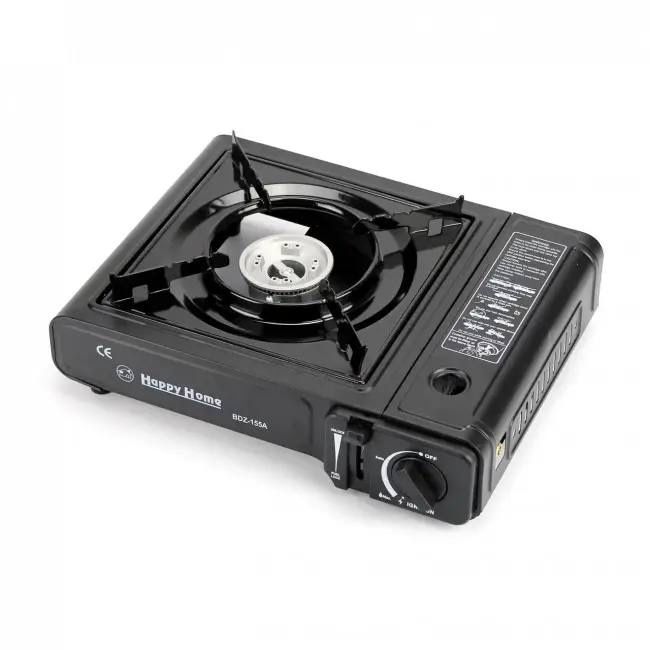 Портативная газовая туристическая плита Happy Home BDZ-155