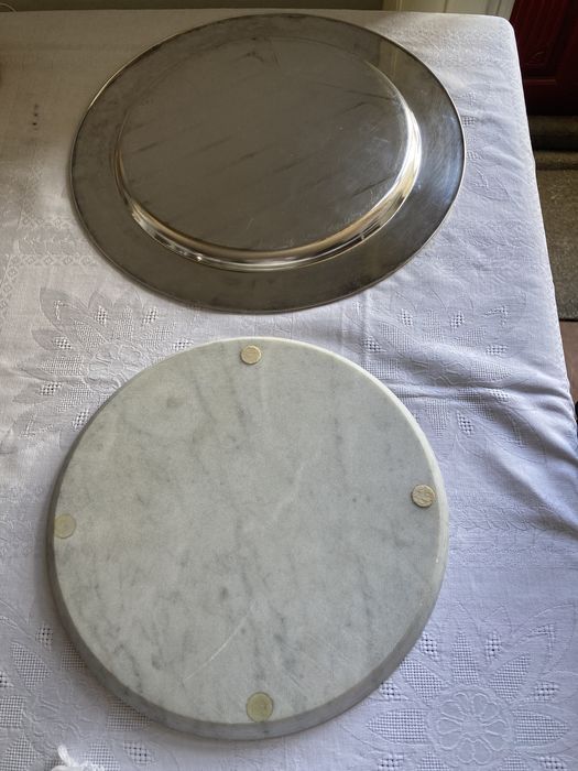 Tabua queijos/enchidos em inox e pedra64750631643393123