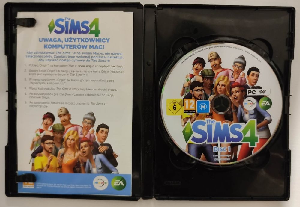 Pudełko The Sims 4 PC