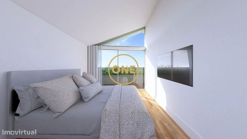 **Apartamento T1 Novo – 76m² – Porto**