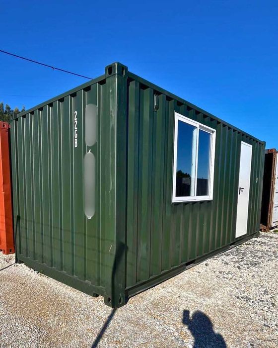 Contentor Marítimo Transformado de 6 metros (20') - Sob Encomenda