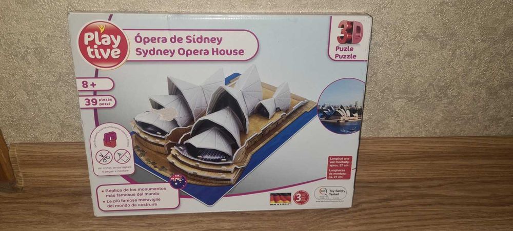 play tive 3D пазл Sydney Opera house