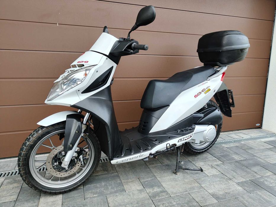 Generic Soho 125 z 2018 roku z Austrii/Transport/Raty