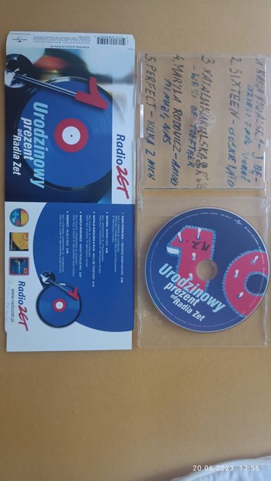 Płyta urodzinowa prezent od radia Zet