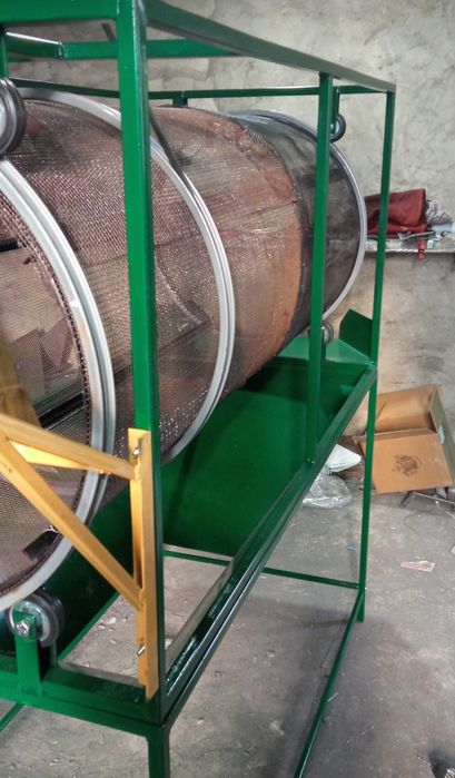 Просіювач піску. Вібросито. Калібратор, барабанний