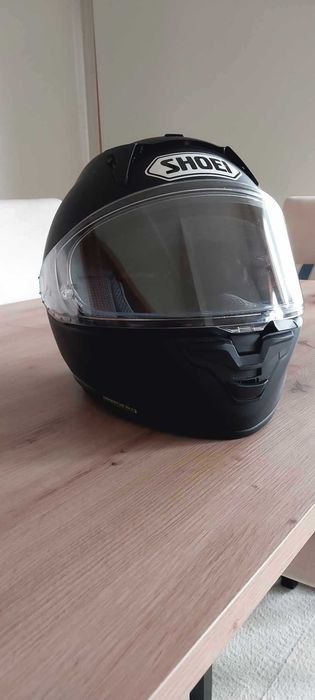 SHOEI X-spr PRO matt black + Cardo