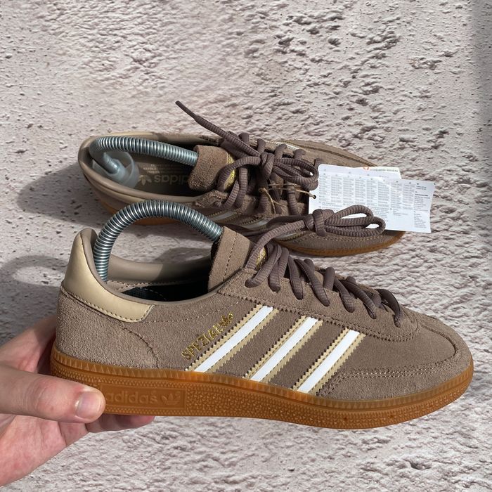 38 38.5 ji0453 оригінал adidas handball spezial earth Strada жіночі кеди