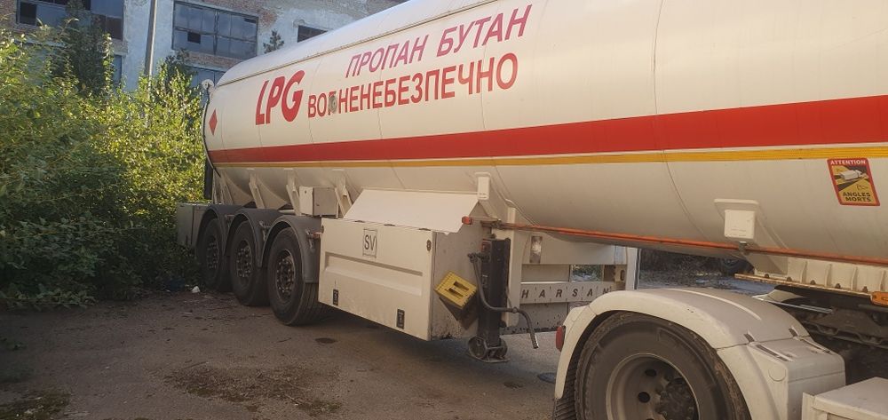 Напівпричіп-цистерна для газу 45м3