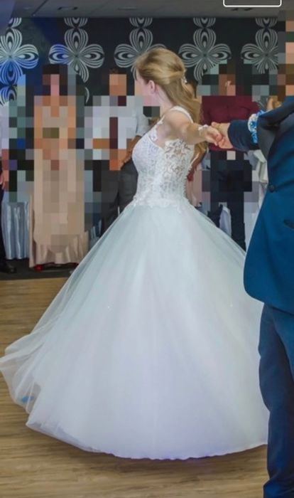 Suknia ślubna princeska księżniczka