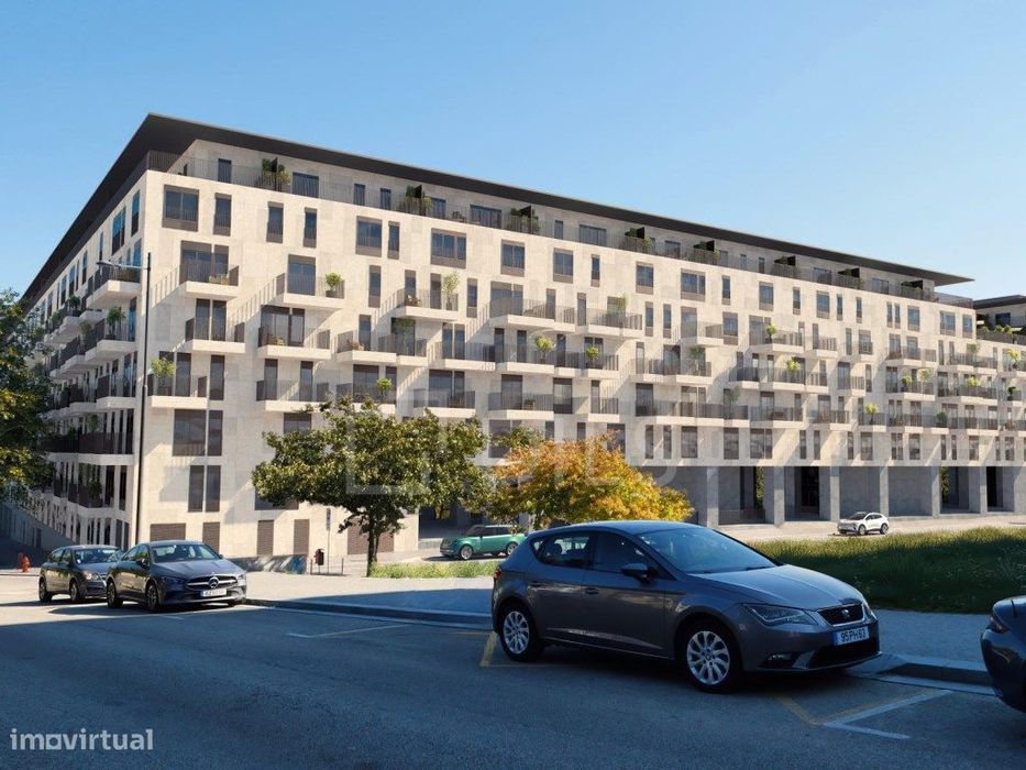 Apartamento T2 inserido no novo empreendimento na Alameda das Antas