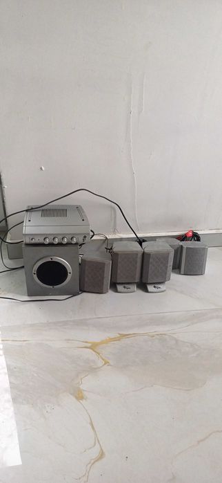 Głośniki Kino Domowe 5.1 Manta MM1500 | Wzmacniacz + Subwoofer | Sprawne