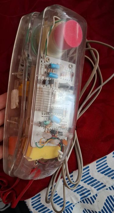 Telefone de rede fixa transparente Modelo ATT 4 ACIKO