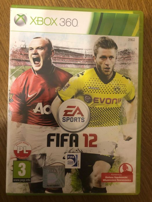 FIFA 12 FIFA 15 FIFA 16 na konsolę Xbox 360
