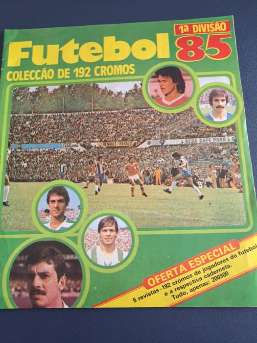 Caderneta Futebol  ( Futebol 85 )...completa