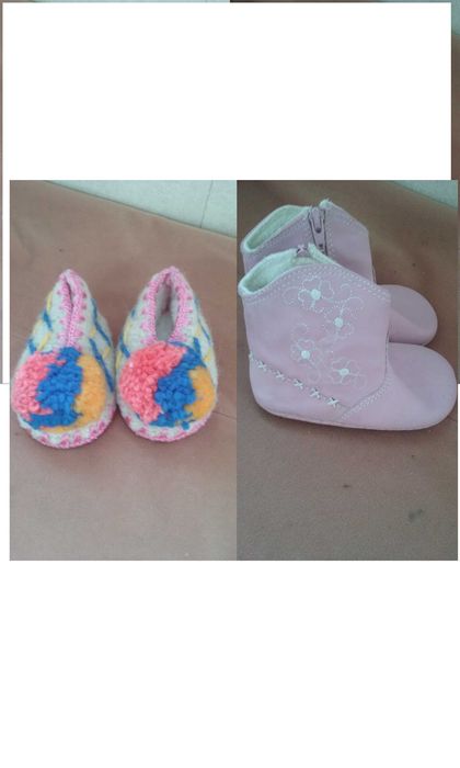 Пинетки Adams kids, р.18 вязанные, р.17