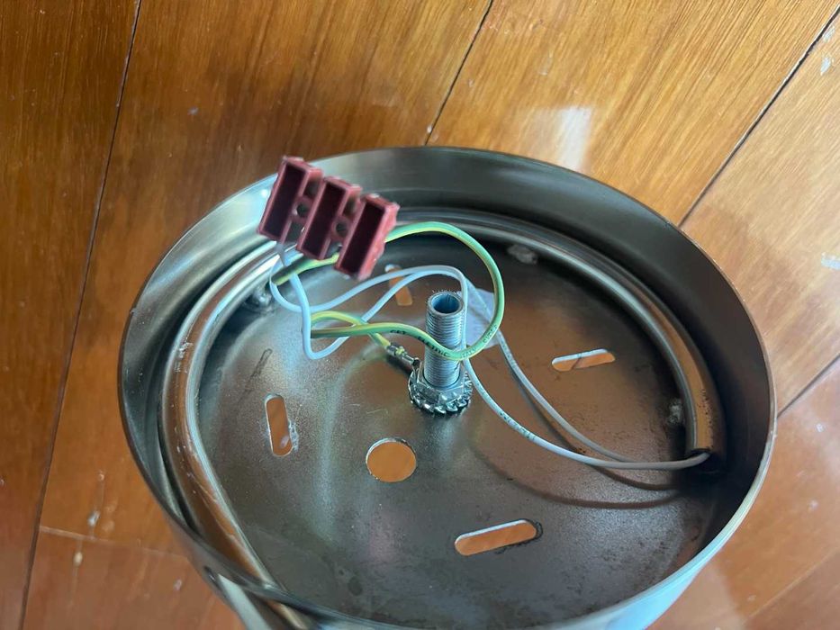 Candeeiro de design em Inox