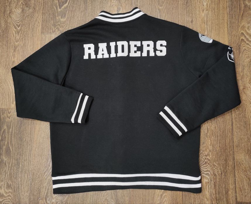 L-XL NFL Raiders оригінальна чоловіча куртка,бомбер